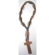 Car Rosary Bayong Wood Football 6x15mm